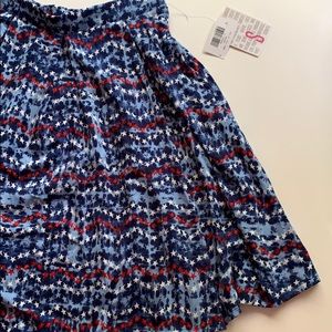 NWT LuLaRoe Madison Skirt- Tie Dye with Stars!
